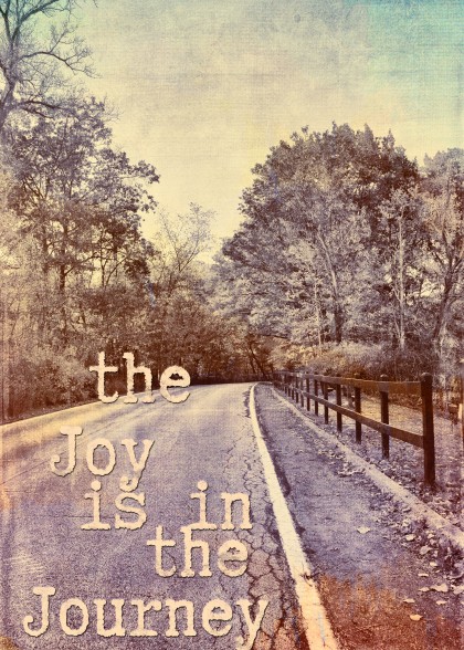 The Joy Is In The Journey