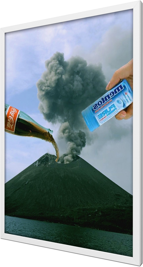 VOLCANIC ERUPTION REASON, volcanic, eruption, reason, volcaniceruptionreason, kielcollage, surreal, surrealism, collage, collageart