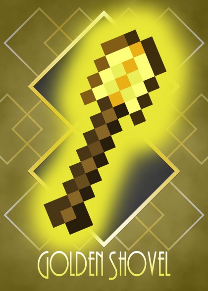Minecraft Golden Shovel