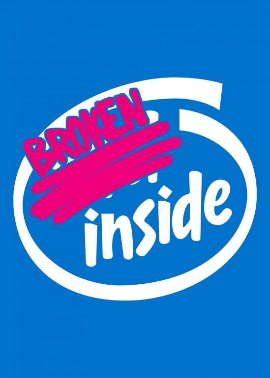 Broken Inside, Intel, inside, cpu, computer, geek, depression, the teenosaur, teenosaur