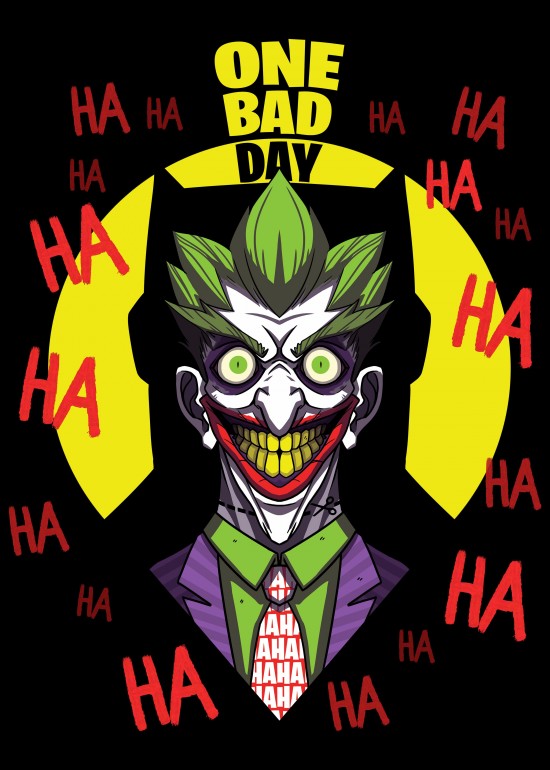 One Bad Day, Joker, Batman, DC comics, teenosaur, the teenosaur