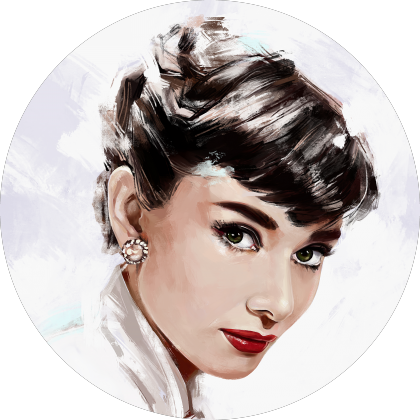 Audrey Hepburn By Dmtry Belov Carowall