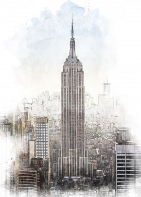 Empire State Building Sketch
