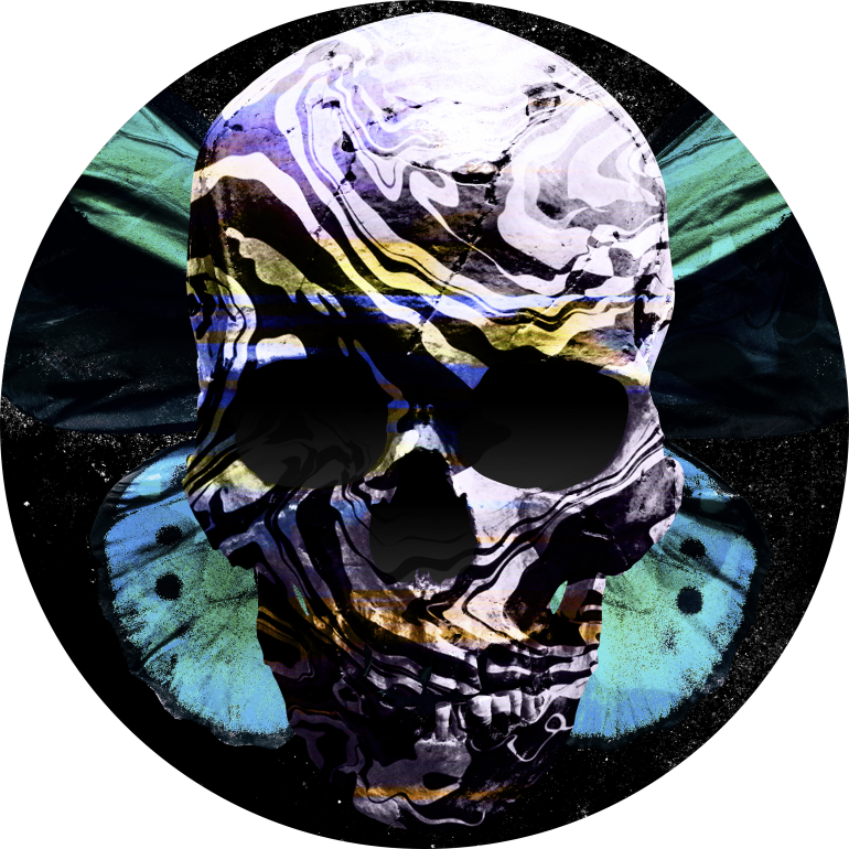 Skull 4, skull, horror, bones