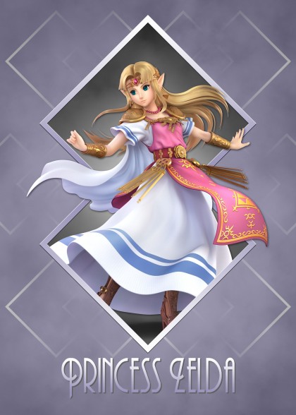 Super Smash Bros Ultimate Zelda Princess Zelda