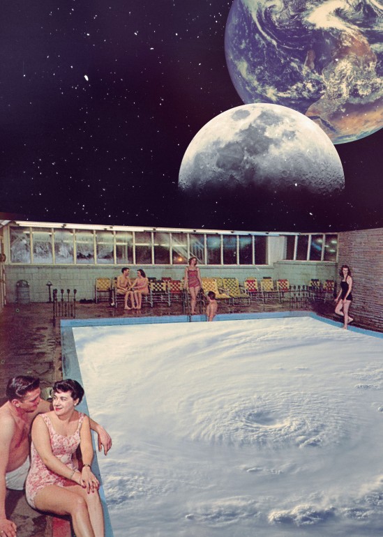 Space pool, #collage #spaceart #universe