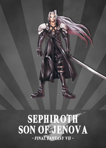 Final Fantasy 7 VII Sephiroth Radial