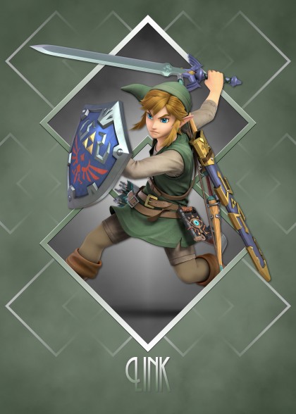 Super Smash Bros Ultimate Zelda Adult Link