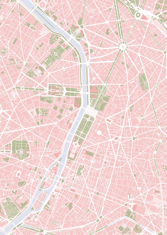 Paris vintage, paris, france, paryz, map, maps, parismap, cartography, architecture, travel, places, urban, urbanism, eiffeltower, cityscapes
