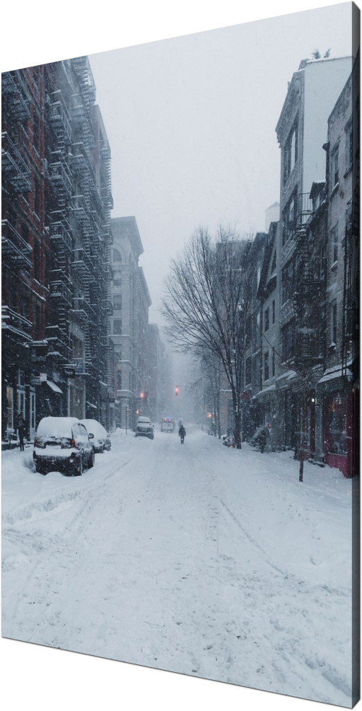 Let it snow, snow, nyc, manhattan, soho, snowstorm, winter, cold, new york