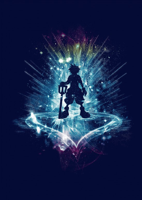 a key to the heart, kingdom hearts, sora, gaming, video games, pop culture, vintage, geeky, nerdy, kids