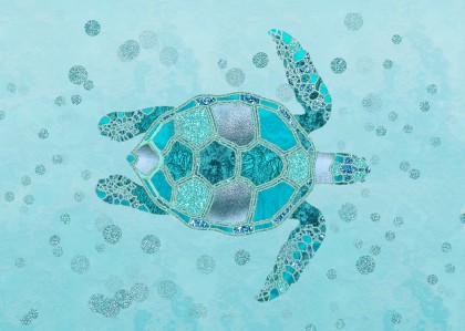 Glamorous Sea Turtle