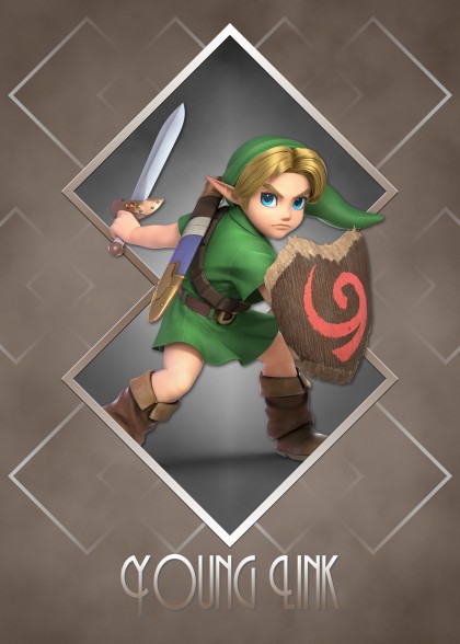 Super Smash Bros Ultimate Zelda Young Link
