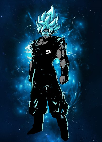 Ultimate blue god warrior