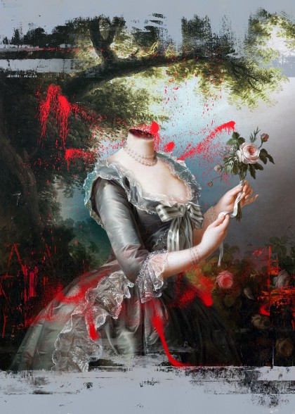 Portrait of Marie Antoinette 1794