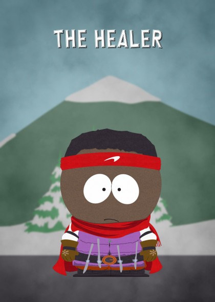 South Park The Stick Of Truth Token Black The Healer